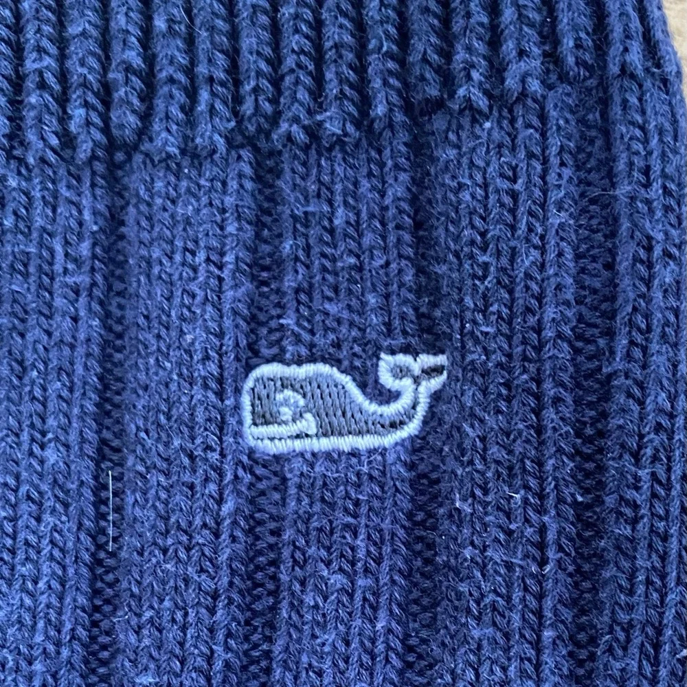 Vineyard‎ Vines Adult OS Navy/Red Cotton Ribbed Boot Sock